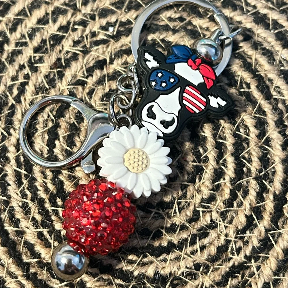 Patriotic Keychain